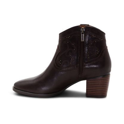 Reagan Ankle Boot left Angle #color_dark brown