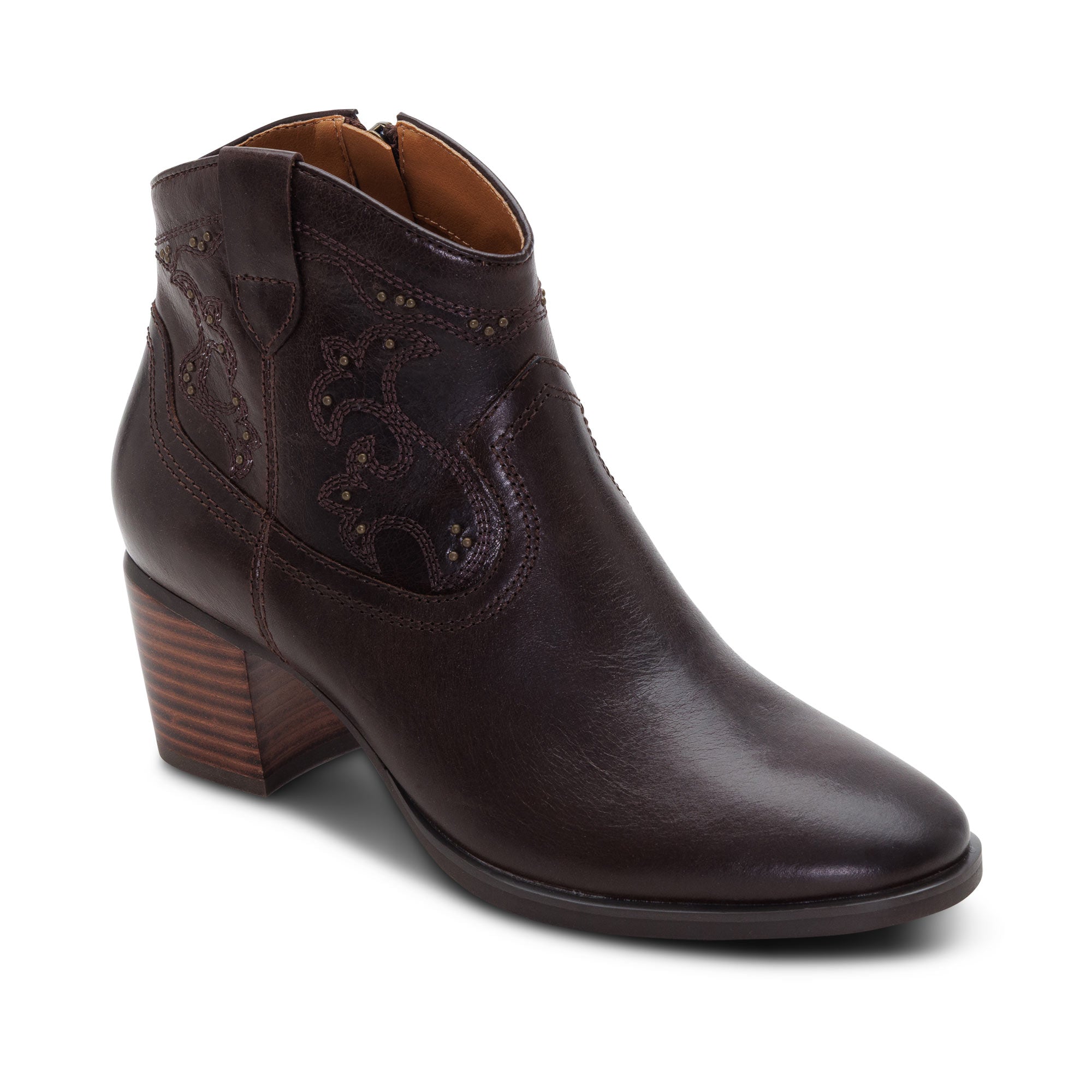 Reagan Ankle Boot catalog Angle #color_dark brown