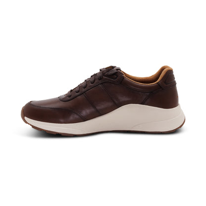 Graham Arch Support Sneaker left Angle #color_dark brown