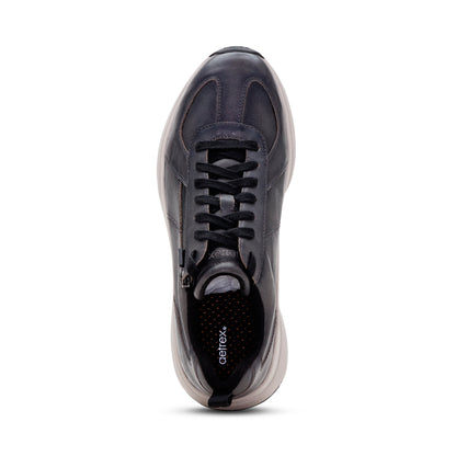 Miles Arch Support Sneaker top Angle #color_iron