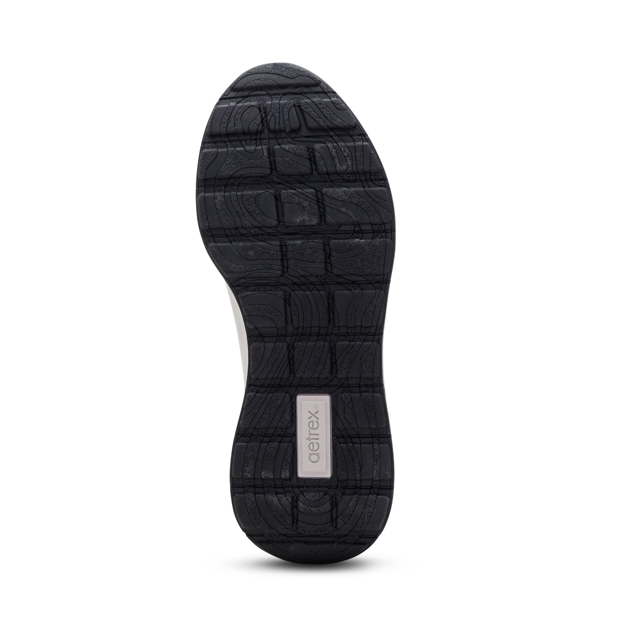 Miles Arch Support Sneaker bottom Angle #color_iron