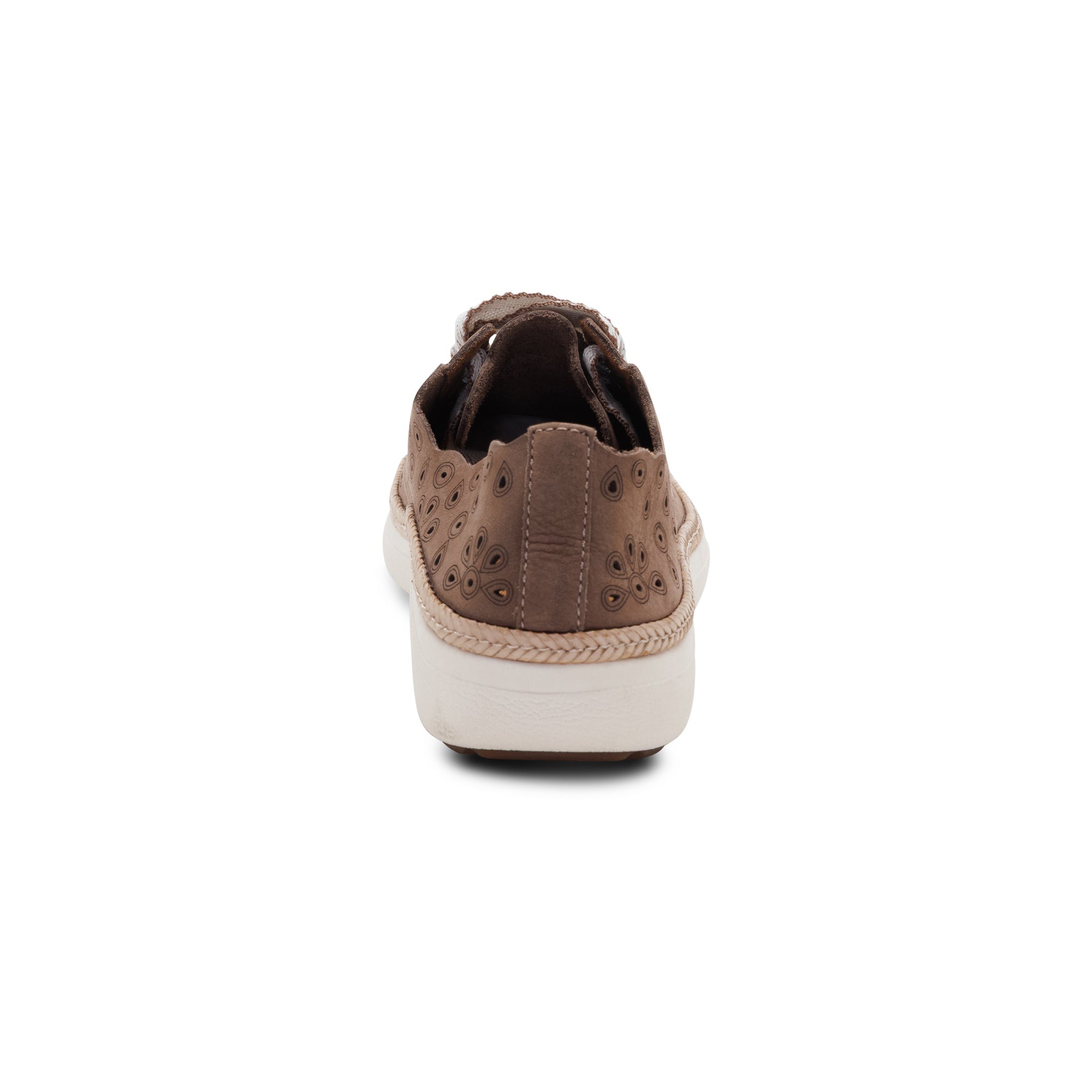 Charlotte Lace-Up Sneaker - Taupe Nubuck – aetrex