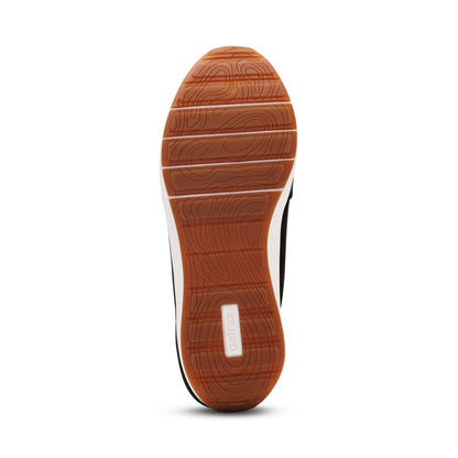 Athena Arch Support Sneaker bottom Angle #color_black