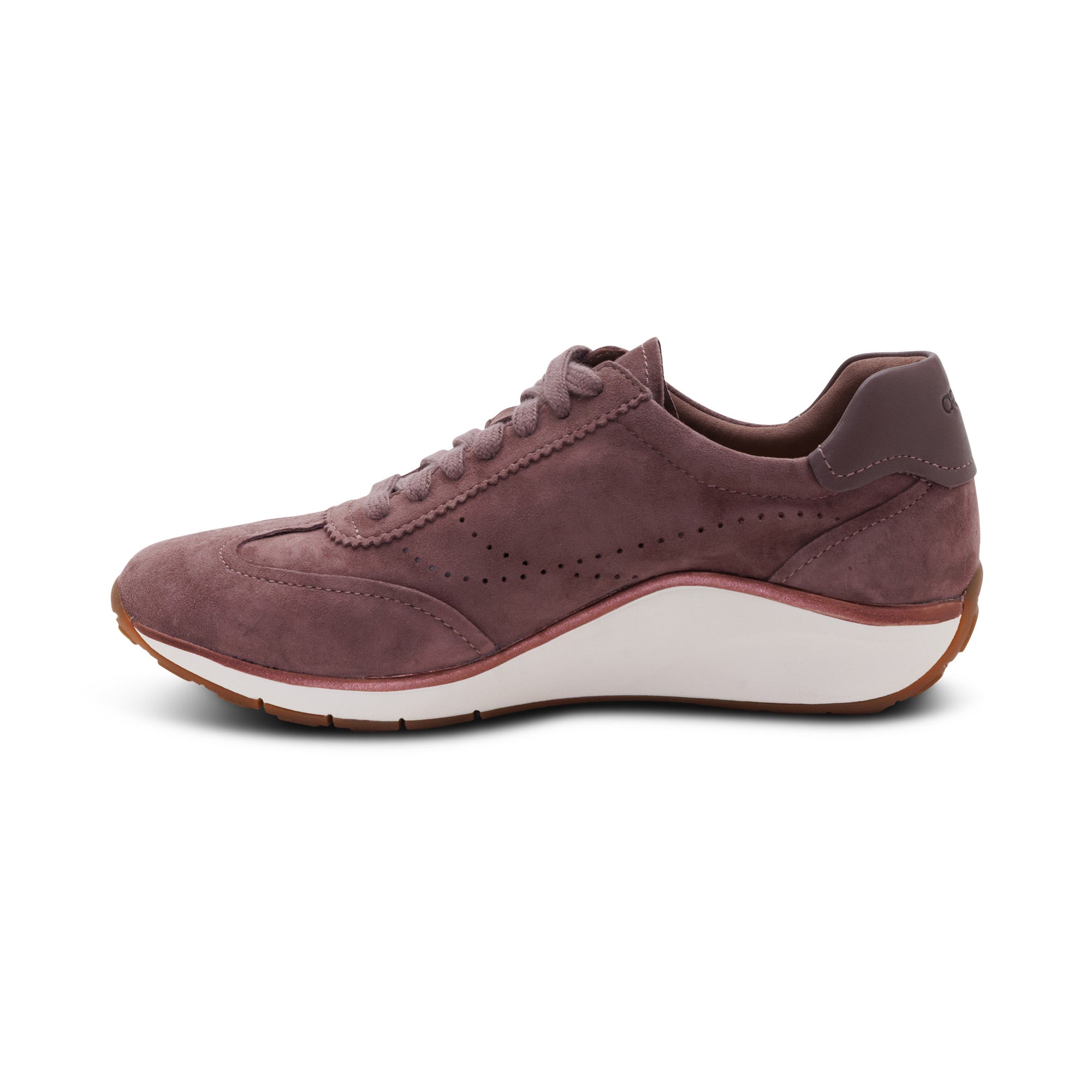 Athena Arch Support Sneaker left Angle #color_mauve