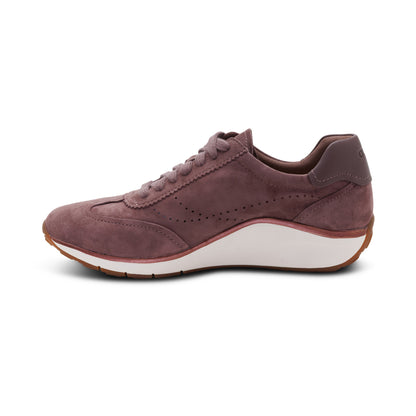 Athena Arch Support Sneaker left Angle #color_mauve