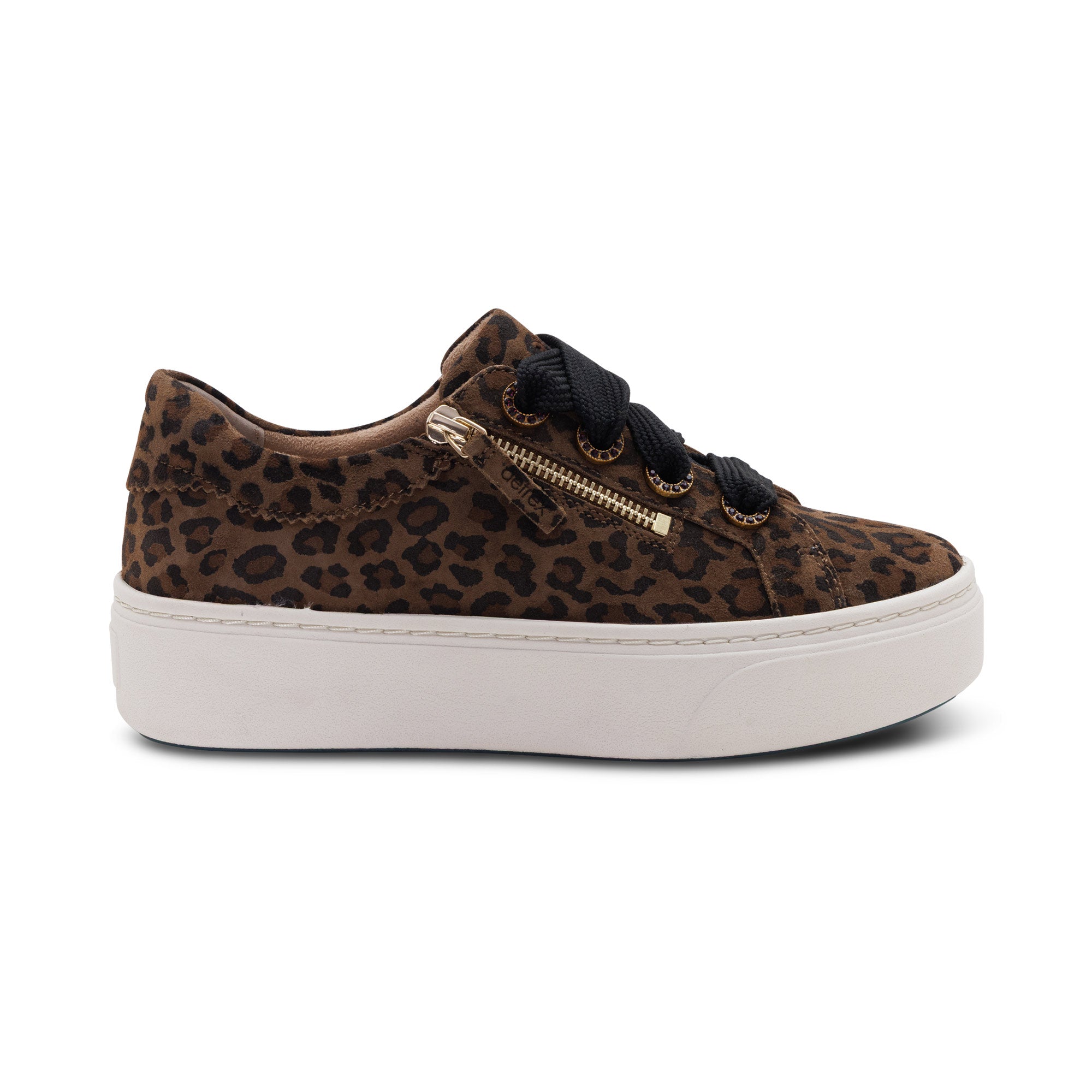 Aubrey Arch Support Platform Sneaker right Angle #color_leopard