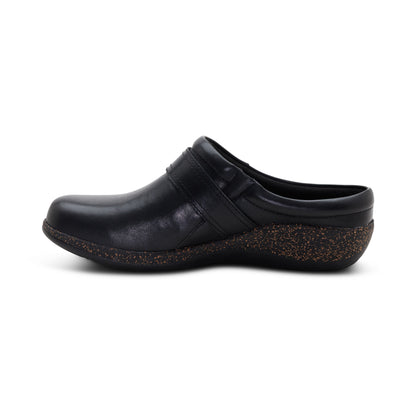 Daphne Slip-On Clog left Angle #color_black