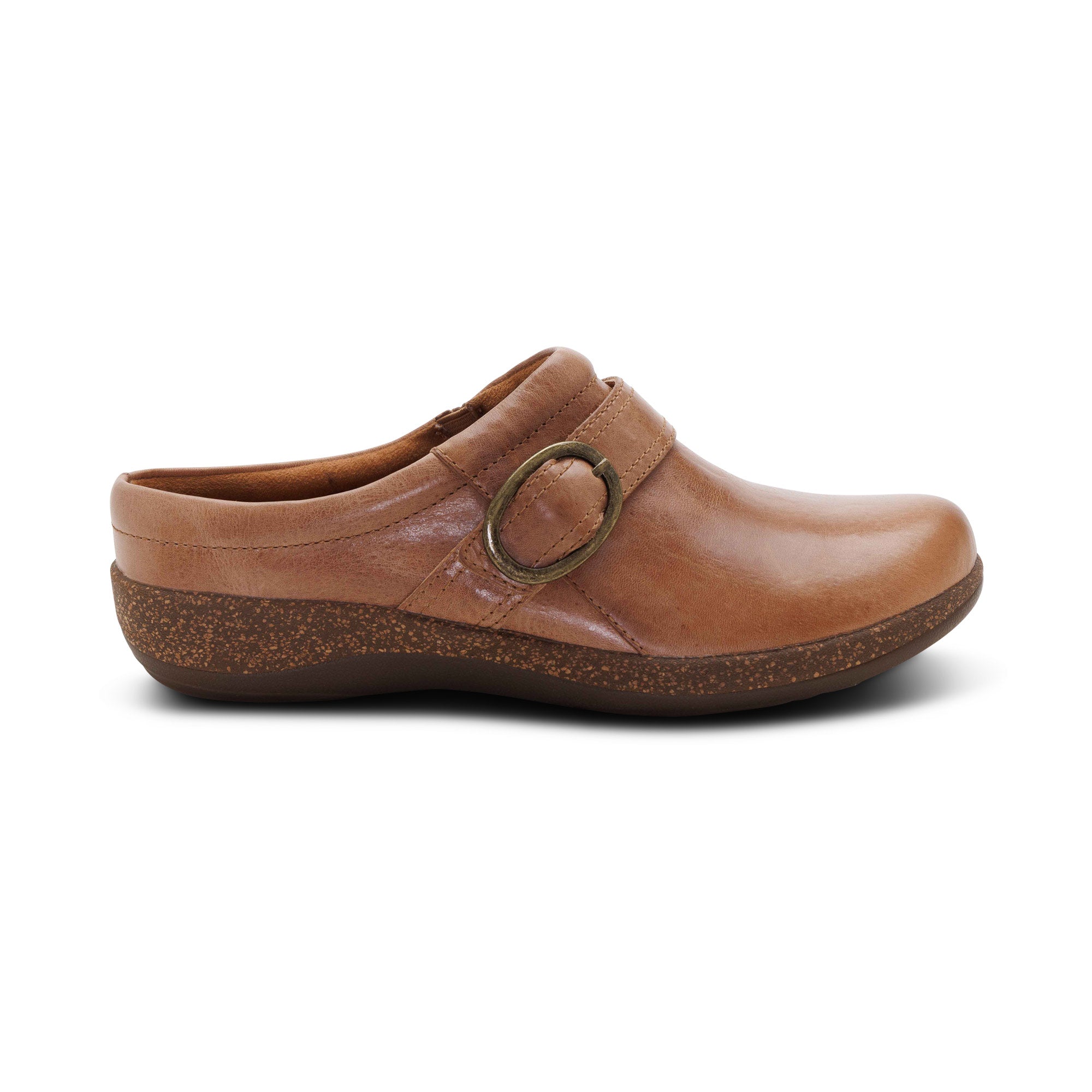 Daphne Slip-On Clog right Angle #color_tan
