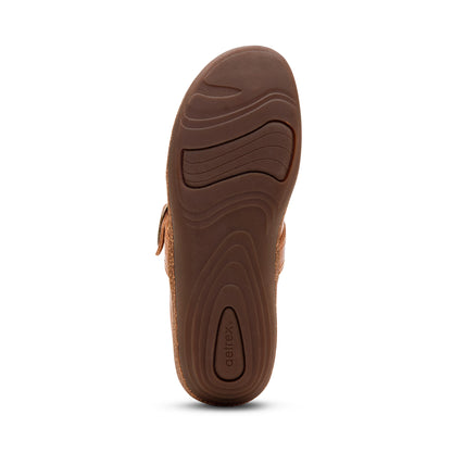 Daphne Slip-On Clog bottom Angle #color_tan