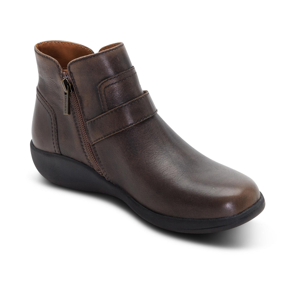 Leah Buckle Bootie extra Angle #color_earth