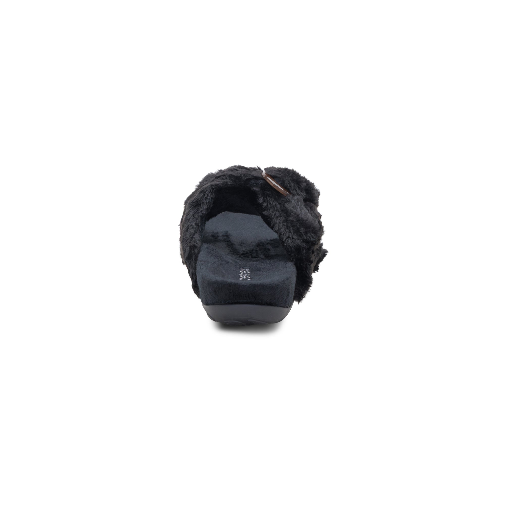 Macy Open-Toe Slipper rear Angle #color_black