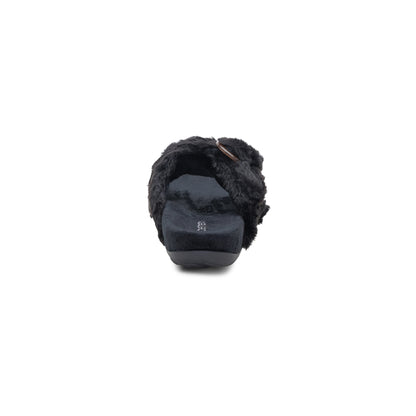 Macy Open-Toe Slipper rear Angle #color_black