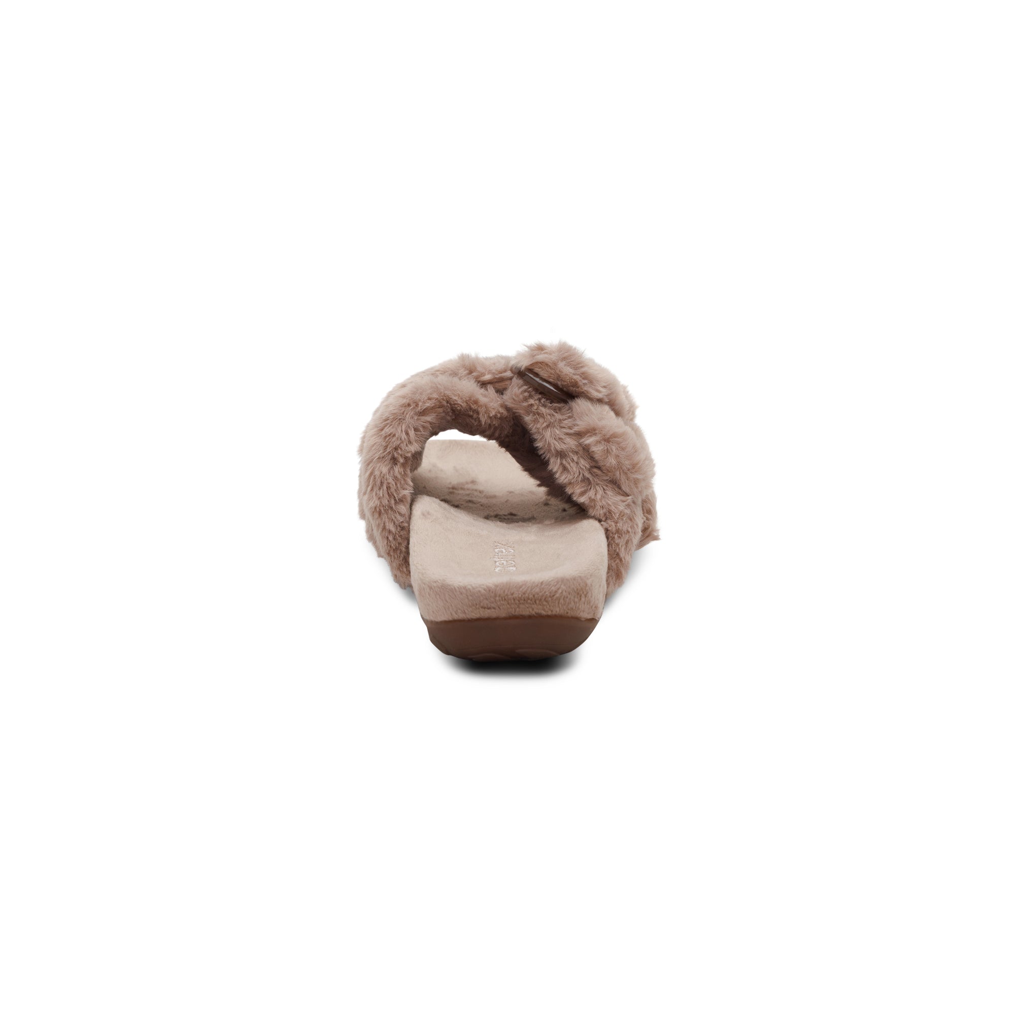 Macy Open-Toe Slipper rear Angle #color_mushroom