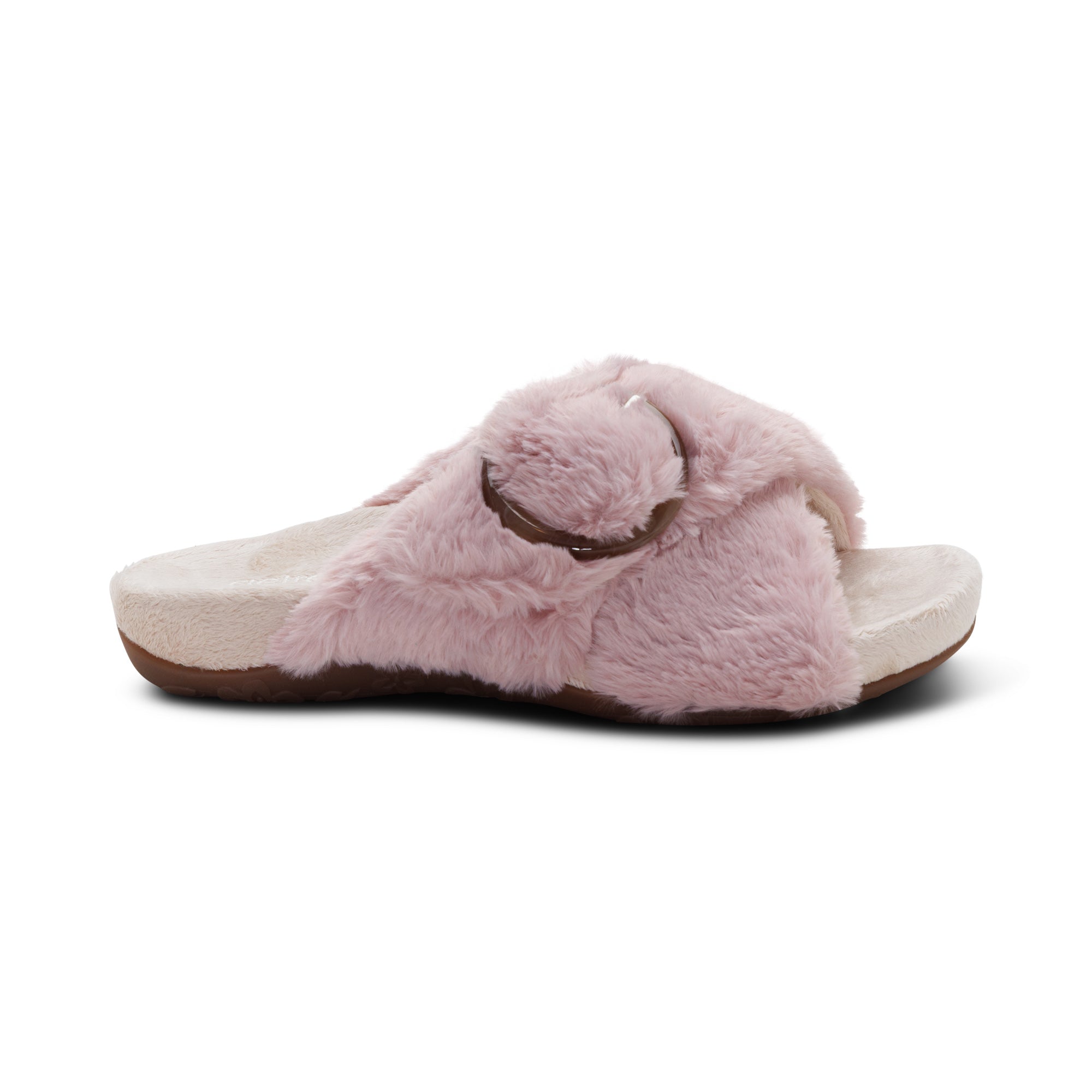 Macy Open-Toe Slipper right Angle #color_pink