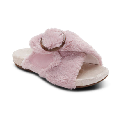Macy Open-Toe Slipper extra Angle #color_pink