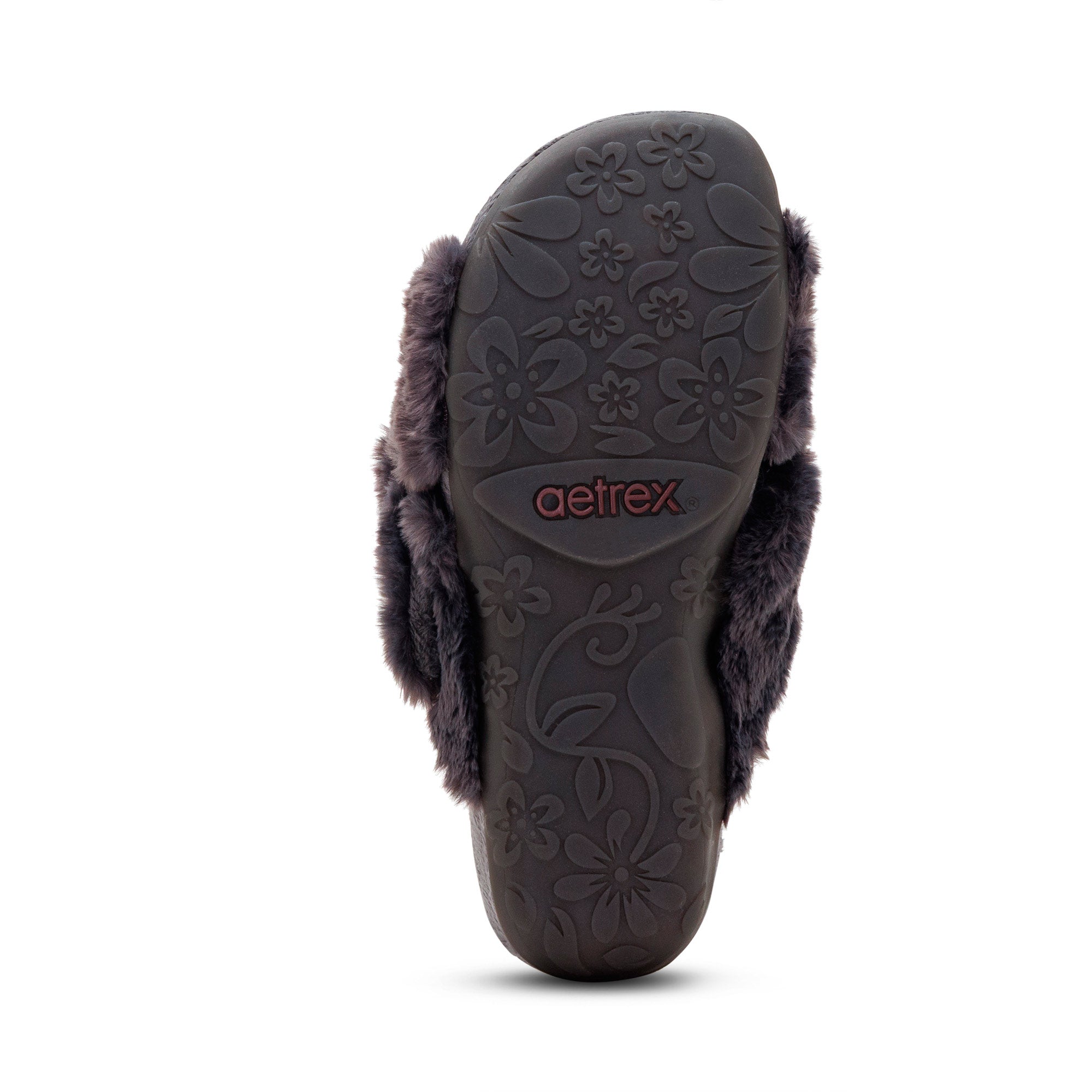 Macy Open-Toe Slipper bottom Angle #color_charcoal