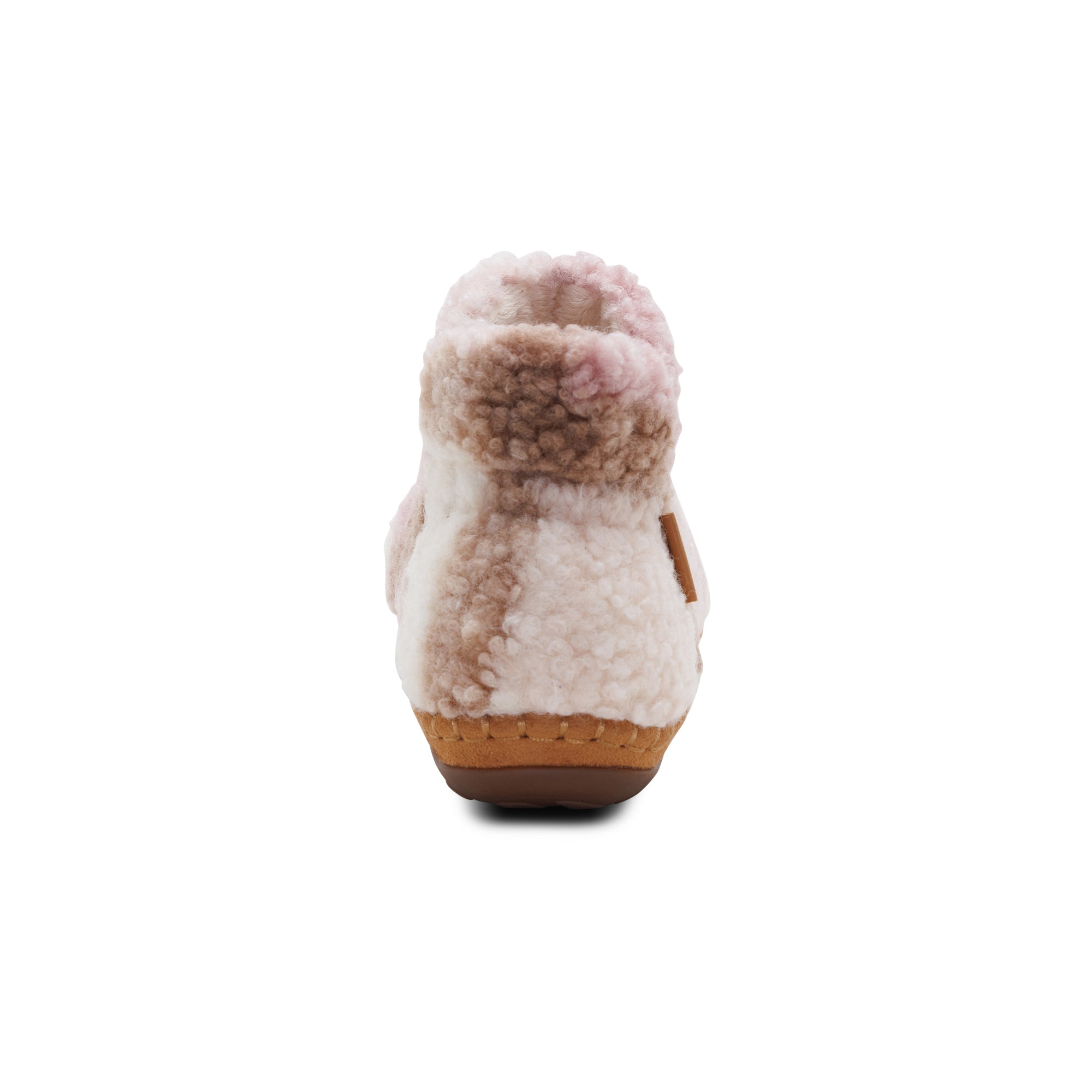 Malina Arch Support Slipper rear Angle #color_pink plaid