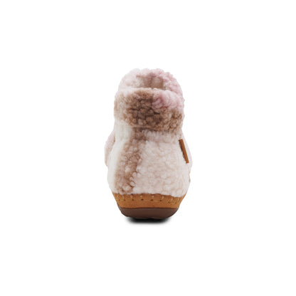 Malina Arch Support Slipper rear Angle #color_pink plaid