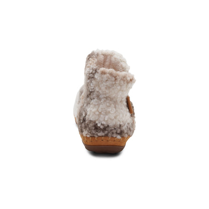Malina Arch Support Slipper rear Angle #color_tan plaid