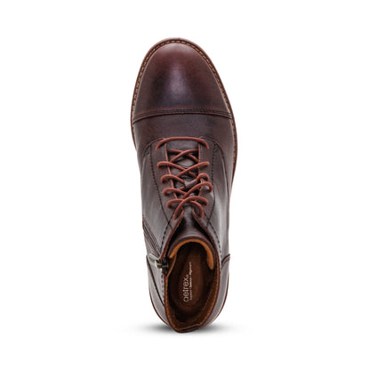 Juliet Lace-Up Boot top Angle #color_cordovan