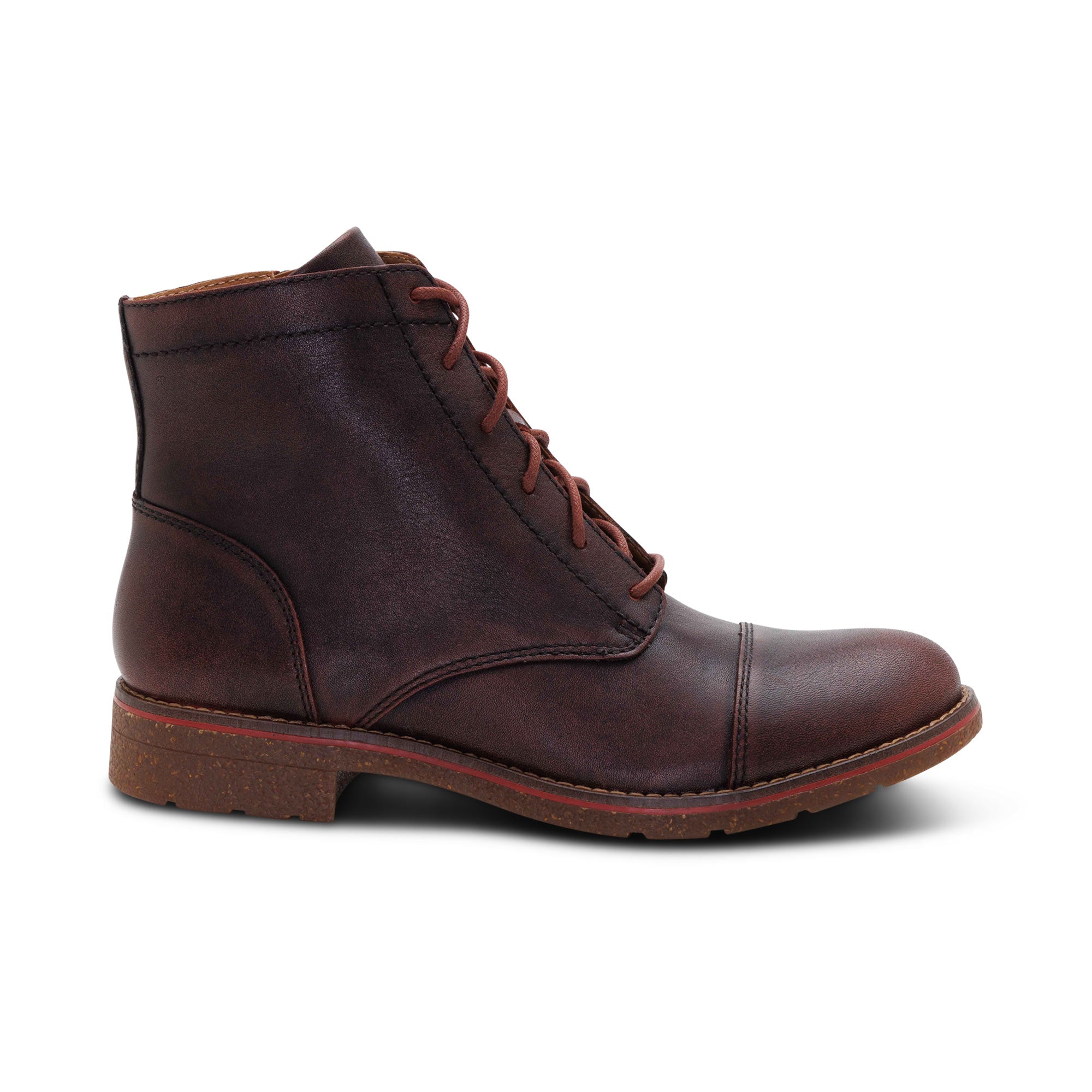 Juliet Lace-Up Boot right Angle #color_cordovan
