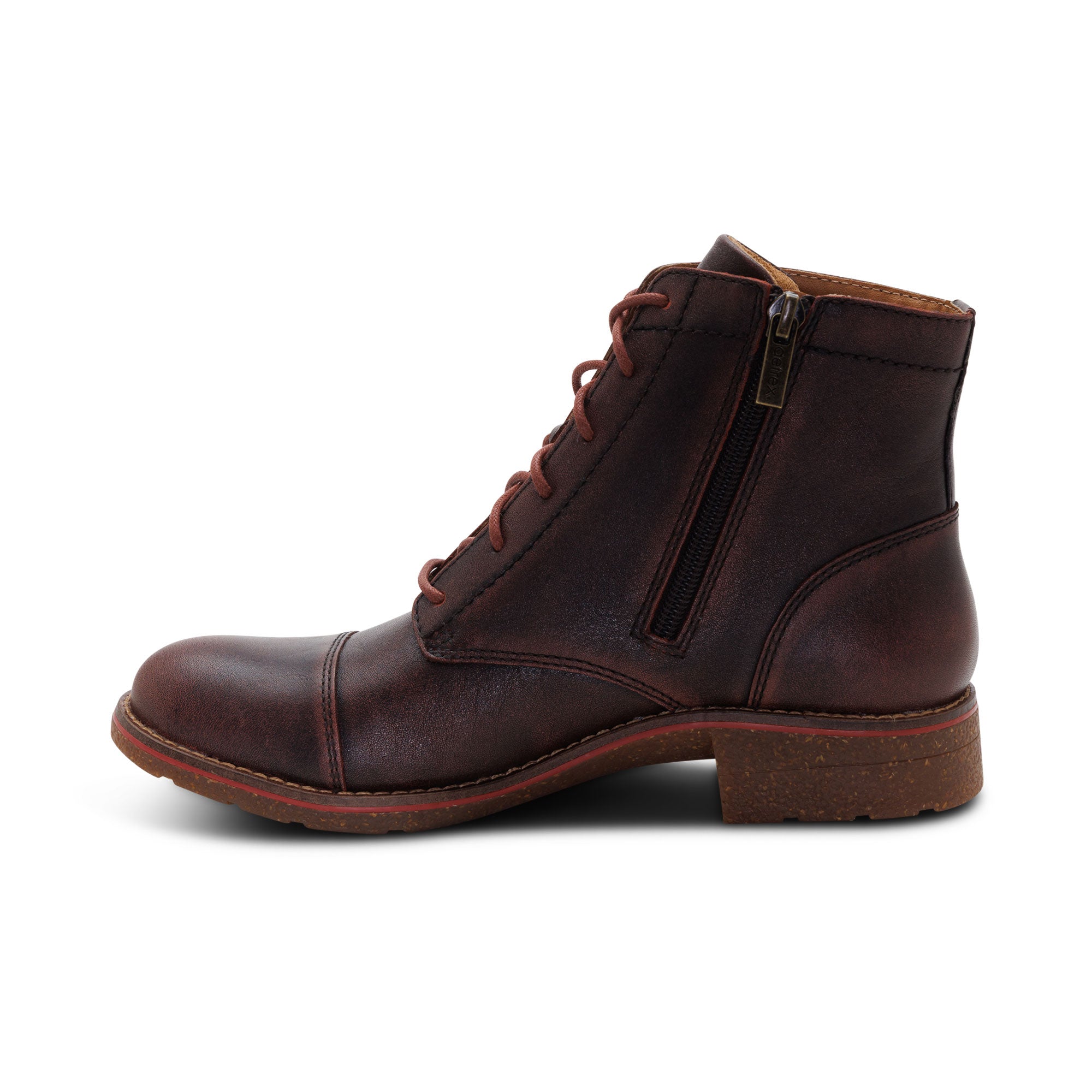 Juliet Lace-Up Boot left Angle #color_cordovan
