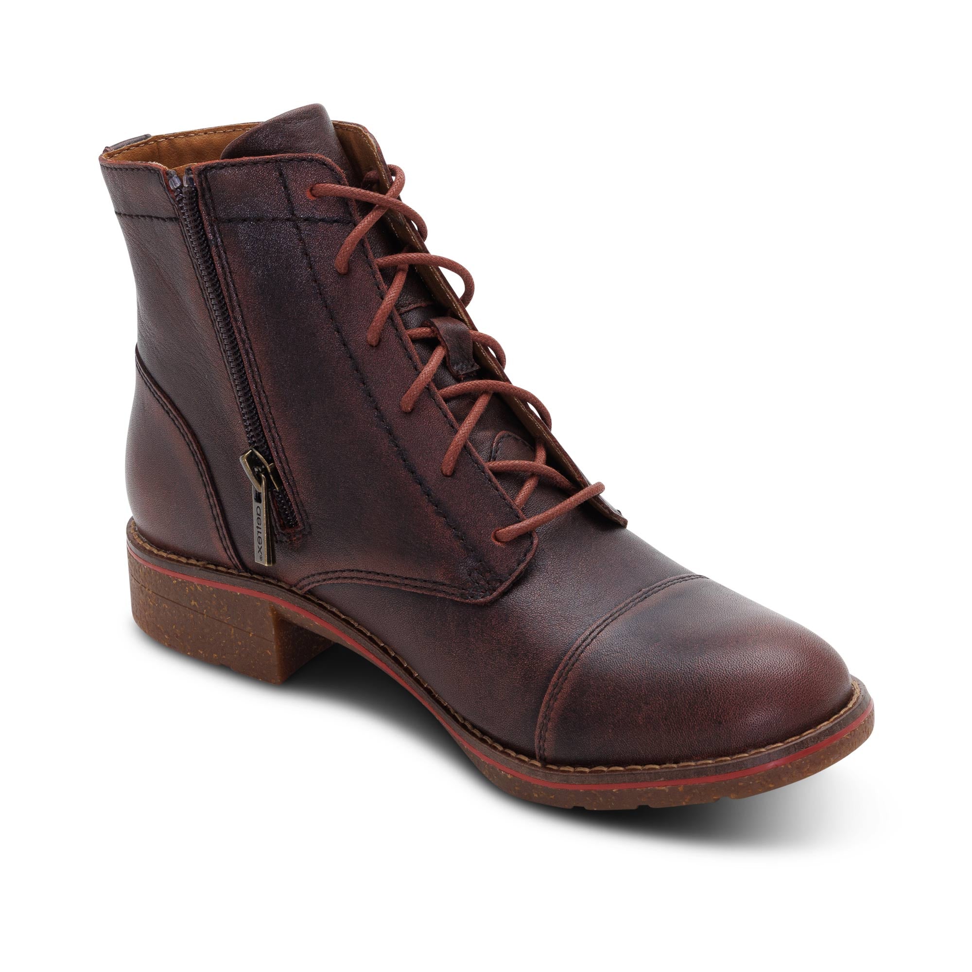 Juliet Lace-Up Boot extra Angle #color_cordovan