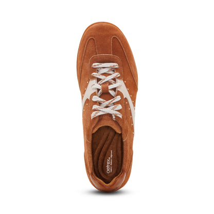 Sloane Arch Support Sneaker top Angle #color_ginger