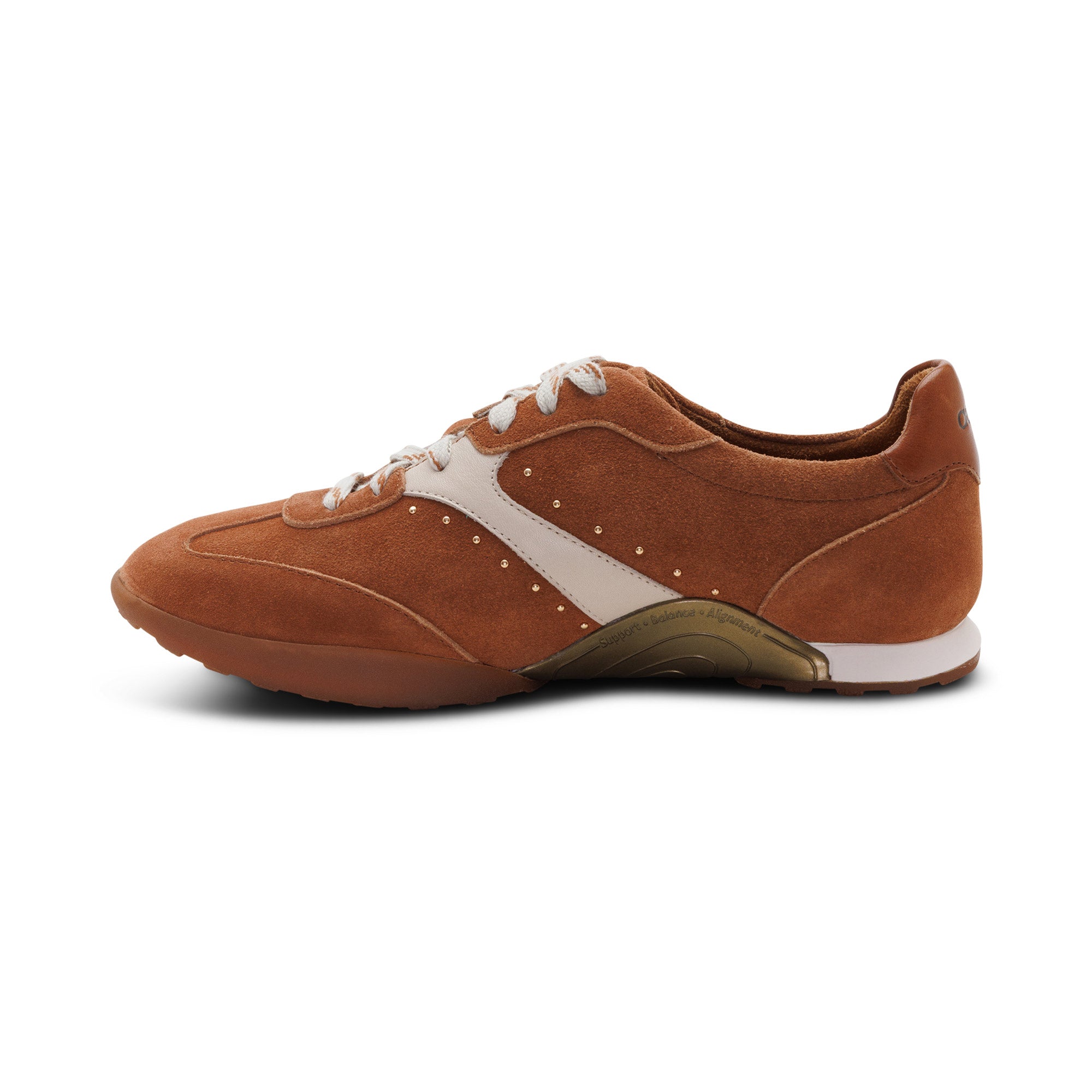 Sloane Arch Support Sneaker left Angle #color_ginger