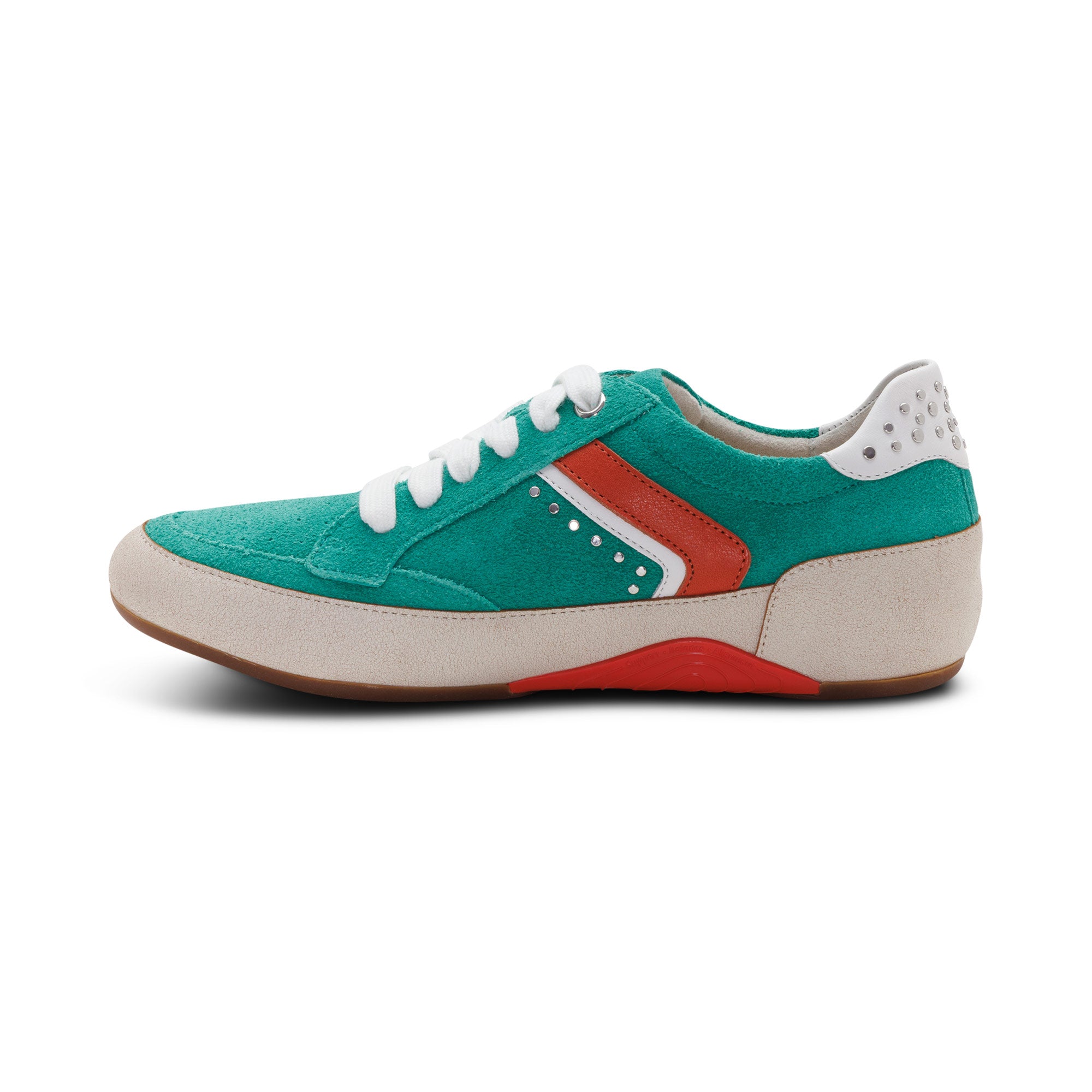 Tess Arch Support Sneaker left Angle #color_emerald
