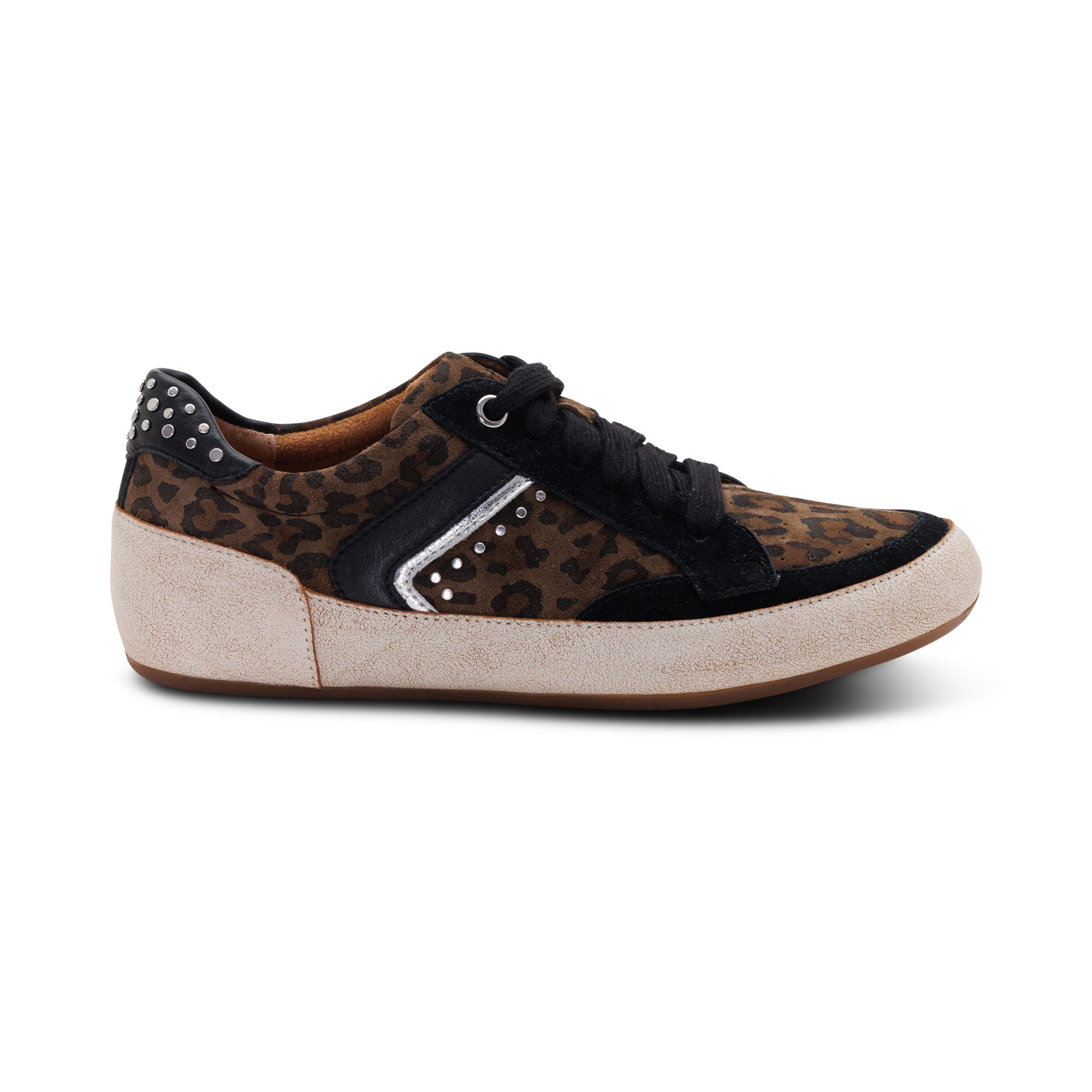 Tess Arch Support Sneaker right Angle #color_leopard