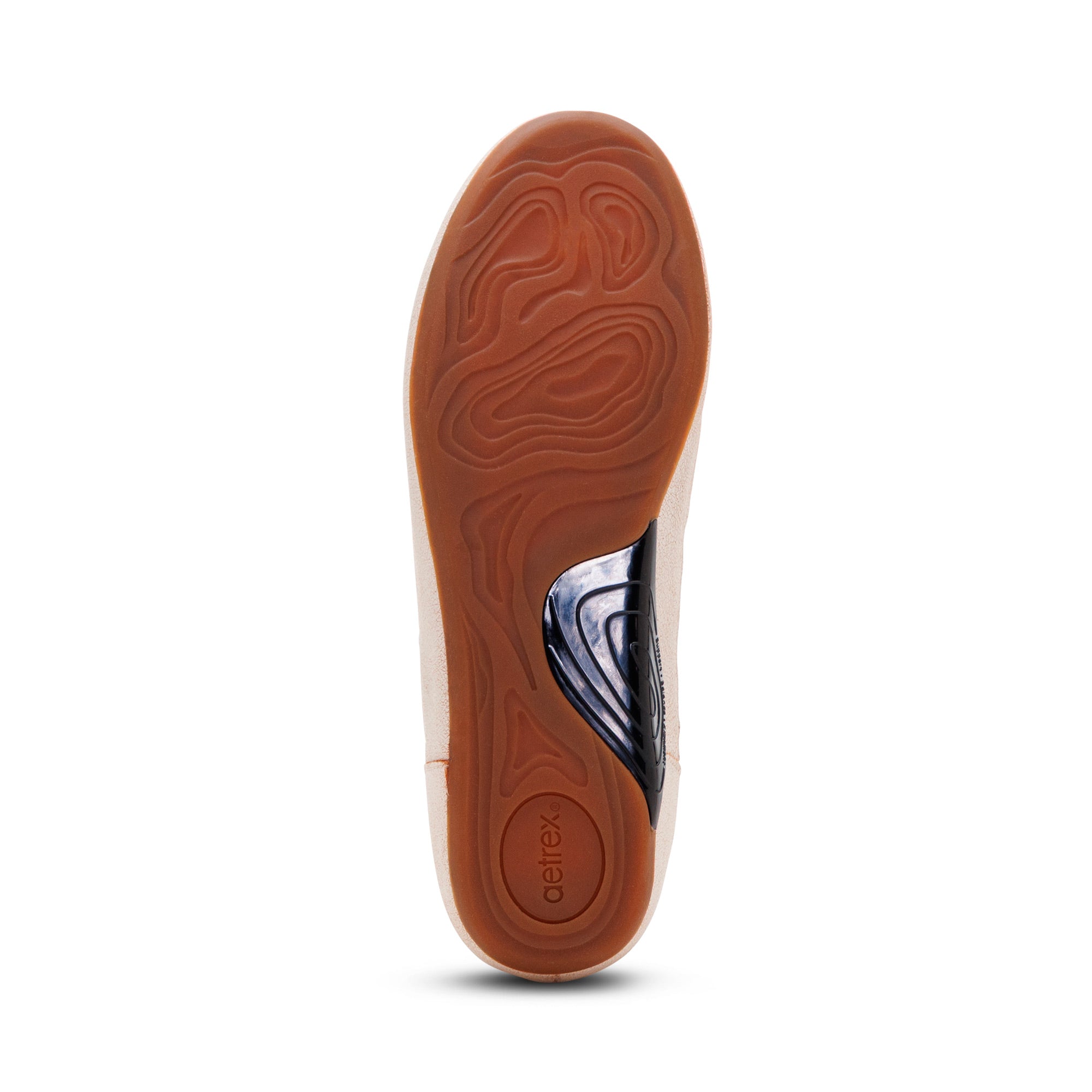 Tess Arch Support Sneaker bottom Angle #color_leopard