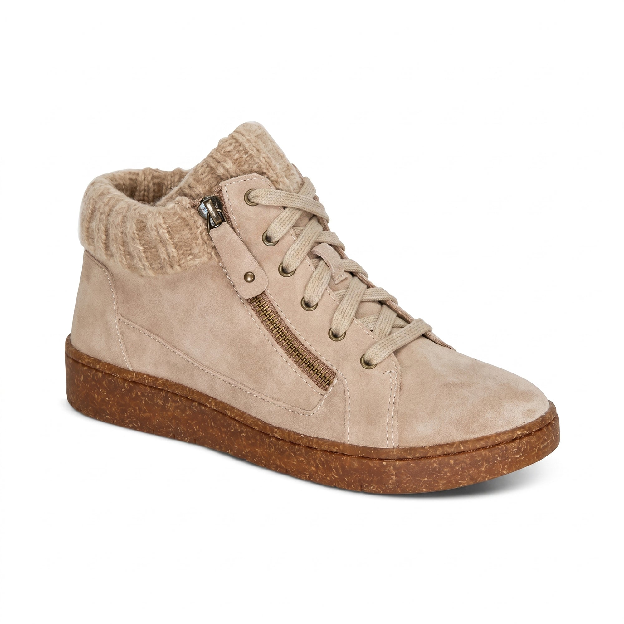 Bonnie Arch Support Sneaker - Taupe – aetrex