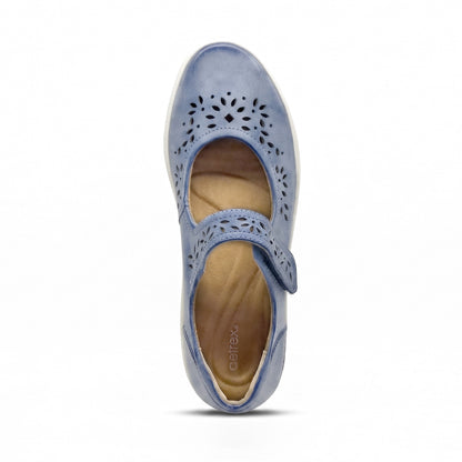 Erica Casual Sneakers top Angle #color_blue cutout