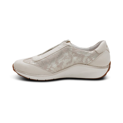 Megan Arch Support Sneaker left Angle #color_champagne