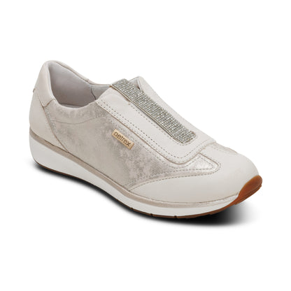 Megan Arch Support Sneaker catalog Angle #color_champagne