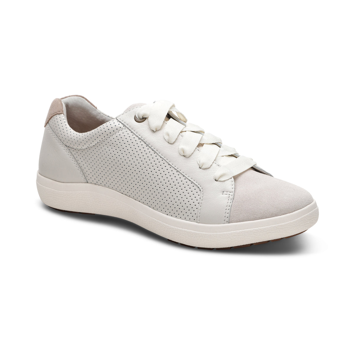 Courtney Lace-up Sneaker catalog Angle #color_chalk