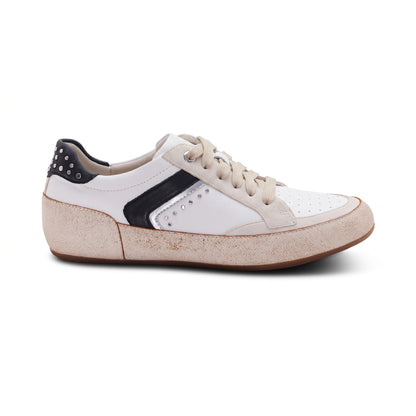 Tess Arch Support Sneaker right Angle #color_white