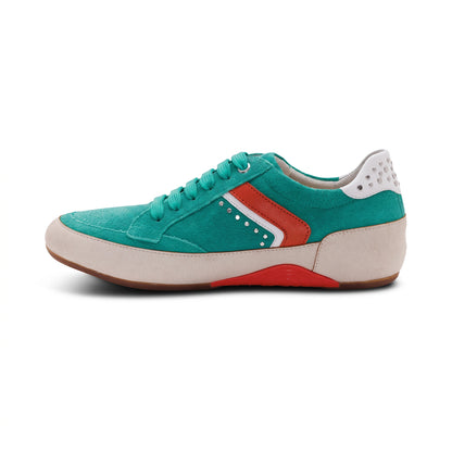 Tess Arch Support Sneaker left Angle #color_emerald