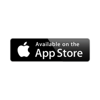 Logo of the Apple App Store on a white background