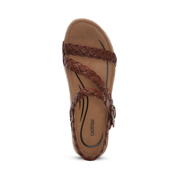 Julia-Arch-Support-Platform-Sandal #color_walnut