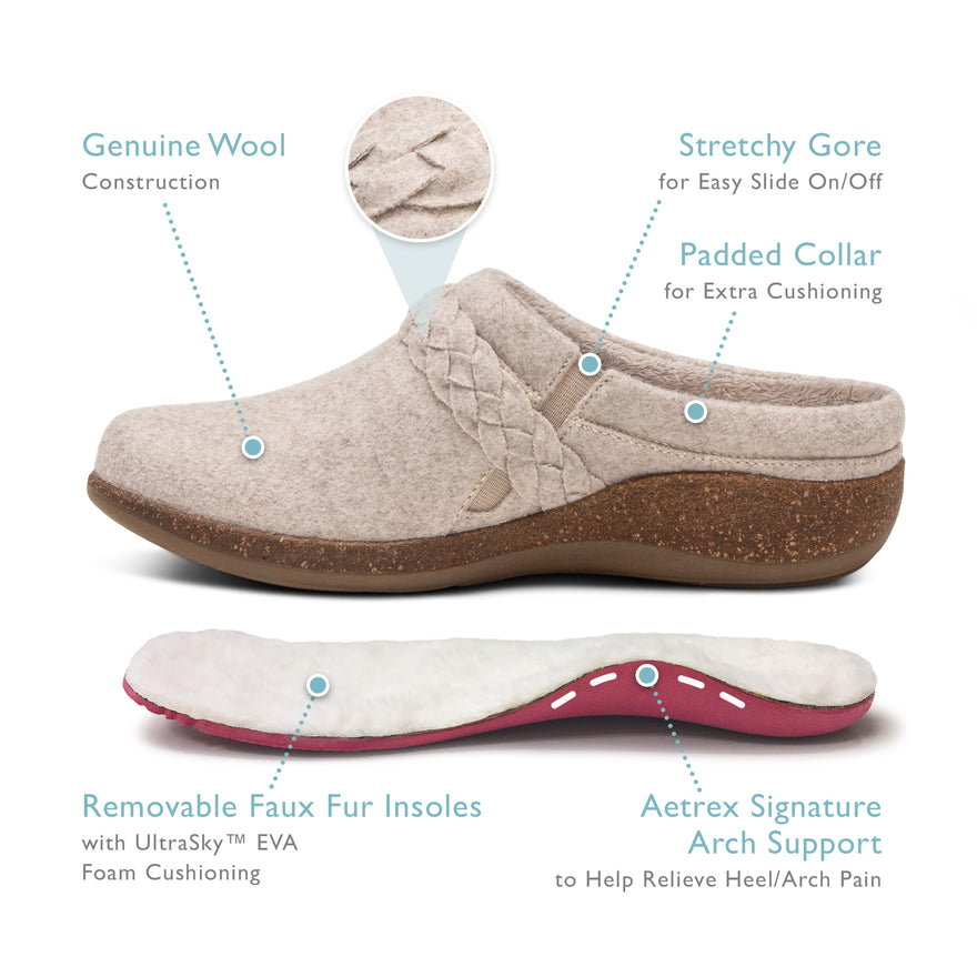 Libby-Wool-Clog #color_oatmeal wool