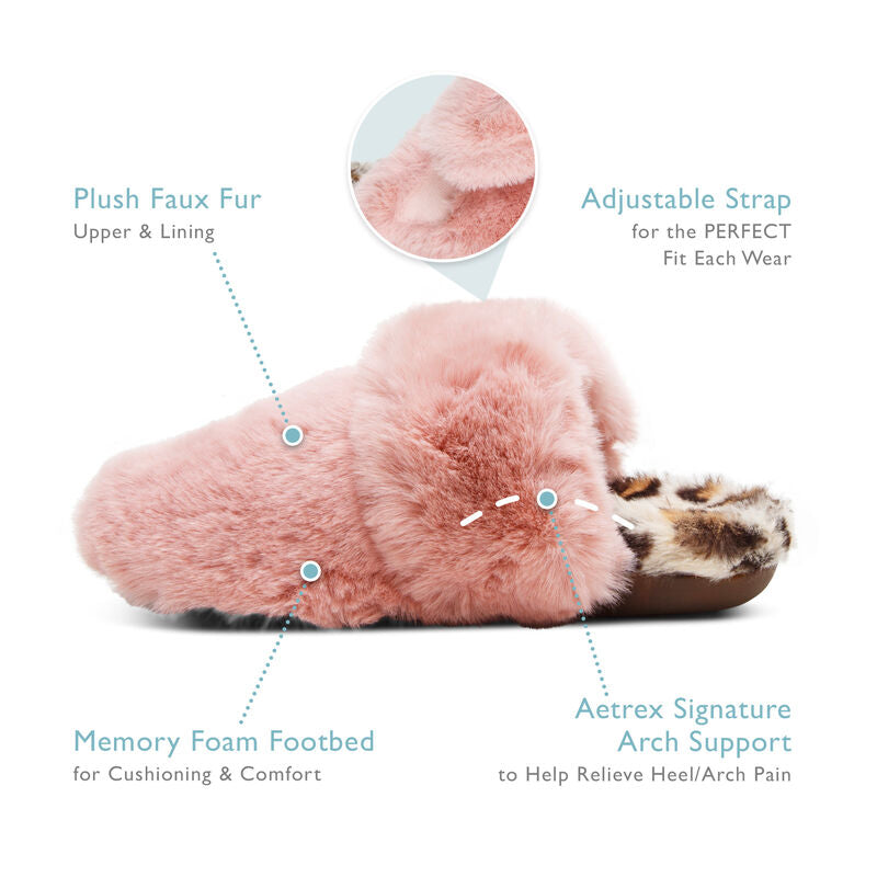 Misty-Arch-Support-Slipper #color_rust
