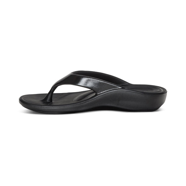 Maui-Orthotic-Flips---Women #color_black-gloss