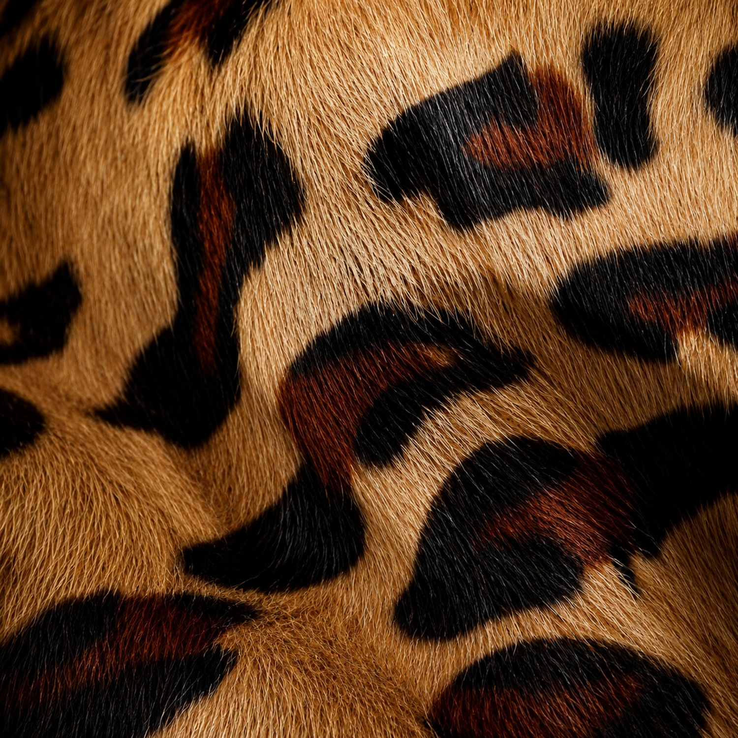 Close-up of a leopard print pattern
