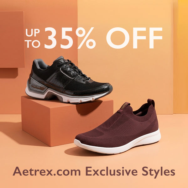 Fall Essentials Sale Up to 35% Off Aetrex.com Exclusive Styles
