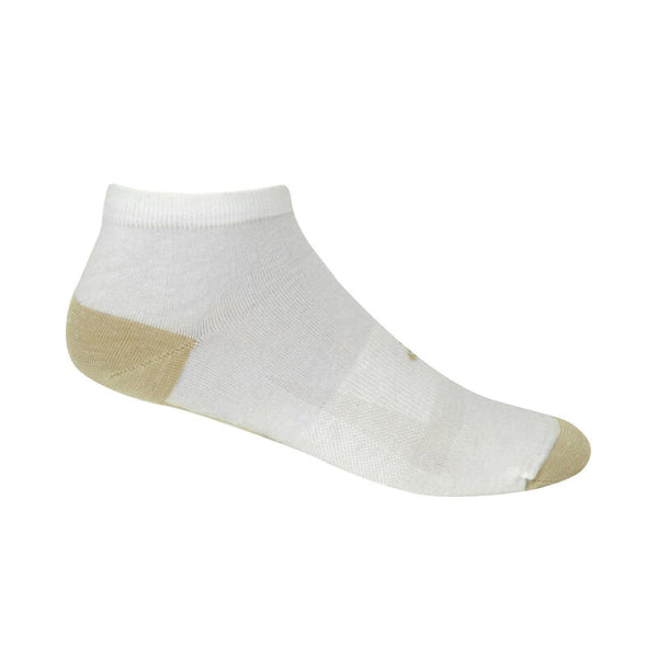 Copper-Sole-Socks-Athletic-Low-Cut #color_white