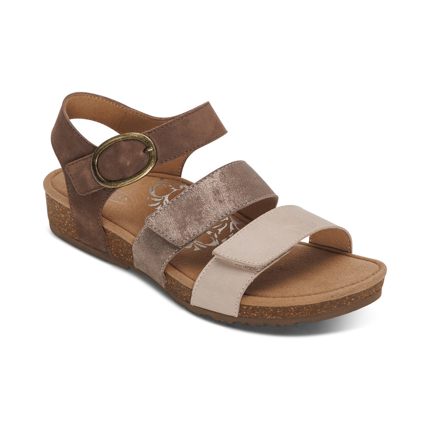 Lilly-Adjustable-Quarter-Strap-Sandal #color_taupe