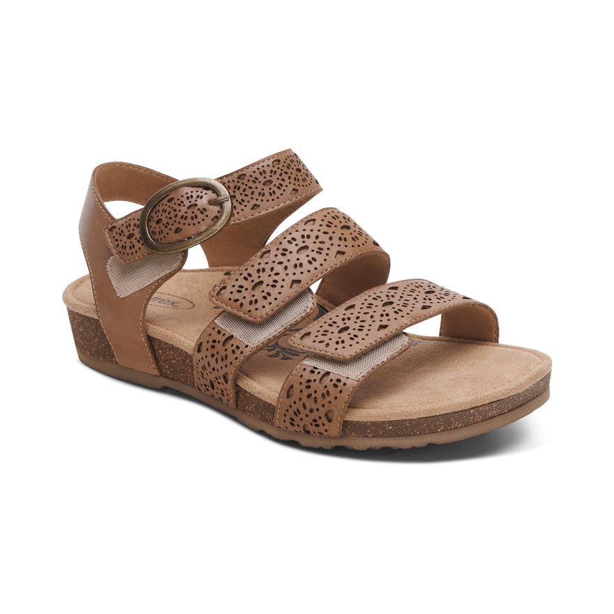 Lilly-Adjustable-Quarter-Strap-Sandal #color_taupe-cutout