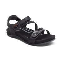 Jess-Adjustable-Quarter-Strap-Sandal #color_black-sparkle